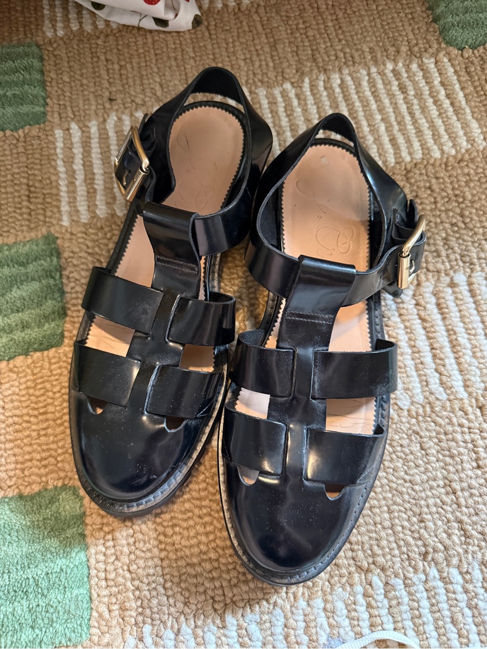 J.Crew Leather Fisherman Sandals